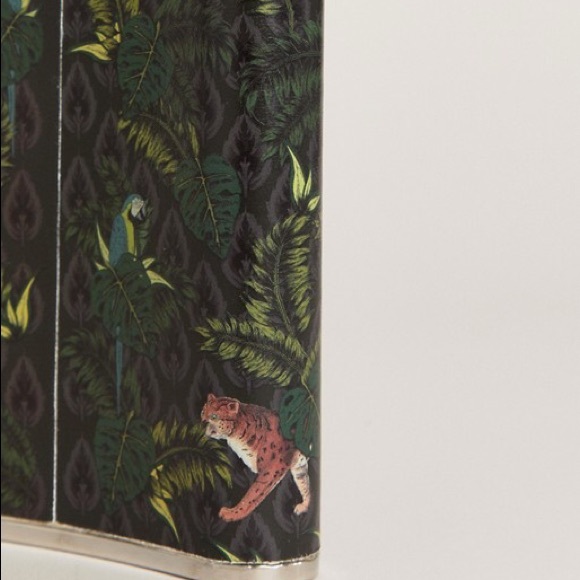 Ted Baker Jungle Print Hip Flask - Picture 2 of 3